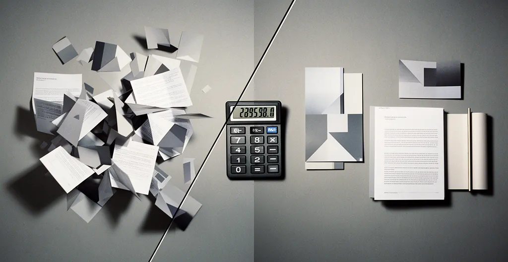 Entrepreneur analysant l'impact financier d'un design amateur sur les performances commerciales de son entreprise