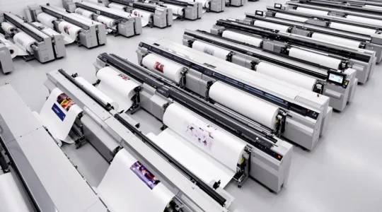 Système d'impression numérique haute vitesse avec données variables en production