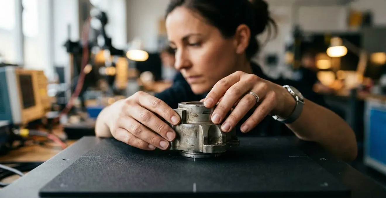 Processus de numérisation 3D d'une pièce mécanique complexe
